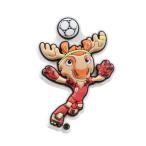  Crocs (crocs)( мужской, женский, Kids )ji Bit'z очарование FIFA World Cup Canada эмблема 10018583