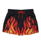 deuce(deuce)( мужской ) баскетбол одежда сетка шорты 3000MESH-FLAMESBL