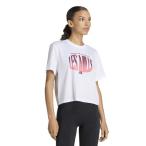  Adidas (adidas)( женский )LES MILLSma Индия графика короткий рукав футболка TJ938-LD1943