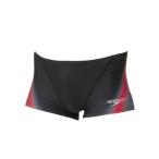 スピード（SPEEDO）（メンズ）競泳水着 メンズ 水泳 ビームターンズボックス 赤×グレー M-LLサイズ ST52658 RG 練習用 トレーニング水着