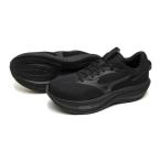 ミズノ（MIZUNO）（メンズ、レディース）ランニングシューズ ジョギングシューズ ウエーブライダー 30 SW ブラック J1GU262182 スポーツシューズ
