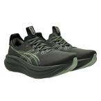 アシックス（ASICS）（メンズ）ランニングシューズ ジョギングシューズ ゲルニンバス 28 カーキ 1011C127.200 スポーツ シューズ