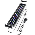 Honpal 水草水槽照明 ライト 5色LED 60~90cm メダカ 金魚 水草 淡水魚 観賞魚 アクアリウム 700lm 12W