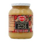 オーガニック アップルソース 無糖 680g トレーダージョーズ トレジョ　Organic Unsweetened Apple Sauce, 24 oz　