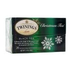 ブラックティークリスマスティー、20ティーバッグ　Twinings　Black Tea, Christmas Tea 20 Tea Bags