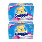 スーパーフレッシュドライシートスプリングバースト、200シート 2個セット Snuggle SuperFresh Dryer Sheets Spring Burst, 200 Sheets 2set