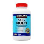 カークランドシグネチャーデイリーマルチビタミン＆ミネラルタブレット500錠 Kirkland Signature Daily Multi Vitamins & Minerals