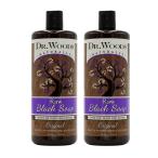 ローブラックソープ　シアバター　フェアトレード製品　946 ml 2個セット【Dr. Woods】