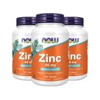 亜鉛 50mg 250錠 ナウフーズ 3個セット【NOW FOODS】Zinc 50mg 250Tablets