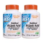 R- липоевая кислота with Vaio in hensNA-RALA,60beji Capsule 2 шт. комплект Stabilized R-Lipoic Acid with BioEnhanced Na-RALA, 60 Veg Capsules
