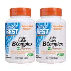  шкив активный витамин B comp Rex with фолиевая кислота,60beji Capsule 2 шт. комплект Fully Active B Complex with Quatrefolic, 60 Veg Capsules