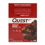 クエストバー プロテインバー、チョコレートブラウニー12個入り  QUEST NUTRITION  QuestBar, Protein Bar, Chocolate Brownie 12Bars