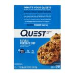 ショッピングプロテインバー クエストバー、プロテインバー、オートミールチョコレートチップ12本  QUEST NUTRITION   QuestBar, Protein Bar, Oatmeal Chocolate Chip