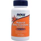  натуральный Beta Caro тонн 25000IU 90 шарик NOW