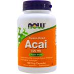  органический асаи 500mg 100 шарик дополнение NOW