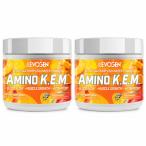 【2個セット】アミノ K.E.M エリート EAA パンプ  ピーチマンゴー 483g  EVOGEN エボジェン EAA 必須アミノ酸 BCAA アミノ酸サプリ トレーニングサプリ