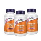 [3 шт. комплект ] прополис (5 раз .. экстракт ) 1500mg Propolis 1500 5:1 Extract 100 шарик NOWnau