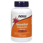 NOW Foods（ナウフーズ）イノシトール 500mg 100粒 サプリメント 脳サポート メンタルヘルス