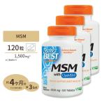 ショッピングBEST [3個セット] MSM 1500mg 120粒 タブレット Doctor's BEST （ドクターズベスト）