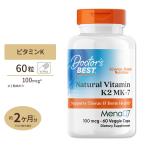 MK-7 ビタミンK2（メナQ7） 100mcg 60粒 Doctor's BEST （ドクターズベスト）