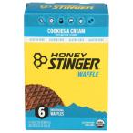 [4 шт. комплект ] мед стойка nga- Energie вафля печенье and крем Honey Stinger Waffle Cookie Cream 6Pc 6 ваш заказ 
