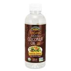 エリンデール オーガニック リキッド ココナッツオイル 473ml(16floz) NOW Foods (ナウフーズ)