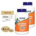 [2 шт. комплект ]nauf-z черный mium pico line-to200mcg Capsule 250 шарик NOW Foods Chromium Picolinate