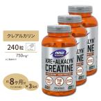 [ купон есть ]nauf-zkre щелочь n креатин 1500mg 240 шарик 3 шт. комплект NOW Foods