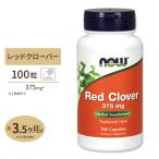 [ купон есть ] красный clover 375mg 100 шарик NOW Foodsnauf-z
