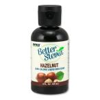 Yahoo! Yahoo!ショッピング(ヤフー ショッピング)【クーポンあり】ベターステビア ヘーゼルナッツ 59ml NOW Foods ナウフーズ