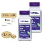 αリポ酸 サプリ タイムリリース型 600mg 45粒 約1.5ヵ月分 2個セット ナトロール