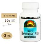 ソースナチュラルズ ヒアルロン酸 インジュヴ 低分子 60粒 Source Naturals Injuv Hyaluronic Acid 70mg 60Softgels