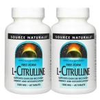 [ купон есть ]2 шт. комплект соус натуральный zL- цитруллин 1000mg 60 шарик Source Naturals L-Citrulline 1000mg 60Tablets