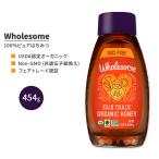 ショッピングフェアトレード ホールサム オーガニック フェアトレード 蜂蜜 454g (16 oz) Wholesome ORGANIC FAIR TRADE HONEY ハチミツ