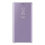 [ оригинальный товар ] Galaxy Note 9 смартфон кейс violet блокнот type CLEAR VIEW STANDING COVER все защита смартфон защита SCV40 SC-01L смартфон покрытие Galaxy 