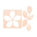 ( суммировать ) цветок холм акционерное общество en Boss дырокол Sakura лепесток (×10 комплект )