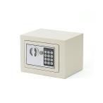  Sanwa Direct маленький размер электронный сейф ( цифровая клавиатура * ключ тип * орнамент соответствует * маленький размер *5.2 литров ) 200-SL039GY 1 шт. 