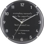  с покрытием wall часы BLACK черный 
