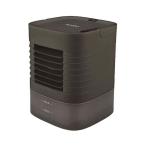 SOUYI JAPAN セラヴィ コンパクト卓上冷風扇 3段階風量調節・加湿冷却・省エネ 139×139×175mm ブラウン CLV-346-BR