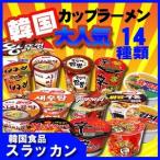 ★★韓国大人気カップラーメン14種類★ブルダック炒めカップラーメン/天ぷらうどんカップラーメン/サリコムタンカップラーメン