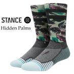 STANCEスタンスソックス・靴下"Hidden Palms" カラー:GRN-Green-L