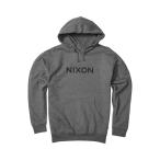 NIXON  ニクソン プルオーバーパーカー【Wordmark Pullover】Dark Heather Gray / NIXON JAPAN正規品