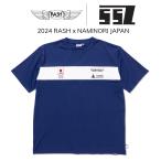 2024 RASH x NAMINORI JAPAN レプリカ TEE （ネイビー）designed by SSZ