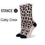 STANCEスタンスソックス・靴下"Catty Crew" Women カラー:BLK-black-S