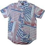 VOLCOM/ボルコム総柄シャツ/(Flag  S/S )JAPAN LIMITED正規品