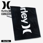 ハーレー ビーチタオル 小物 雑貨 ロゴ ブラック 黒 海 プール アウトドア ブランド Hurley | ONE AND ONLY BEACH TOWEL【MMI2312056】 爆買い