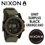 あすつく NIXON ニクソン 腕時計 正規取扱店/UNIT-SS-ALL-BLACK/GREEN