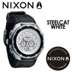 NIXON ニクソン 腕時計 正規取扱店/STEELCAT-WHITE