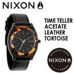 NIXON ニクソン 腕時計 正規取扱店/TIMETELLERACETATE-LEATHER-TORTOISE