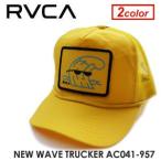 あすつく RVCA ルーカ CAP キャップ ハット/NEW WAVE TRUCKER AC041-957